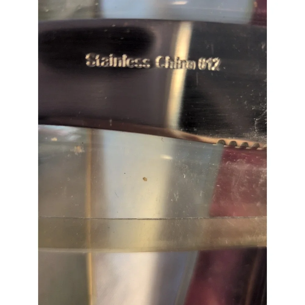 Lot of 14 Stainless Steel Dinner Knives Royal Household Products New Sealed Flat